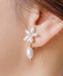 flower | ドロップペタルイヤリング(イヤリング)