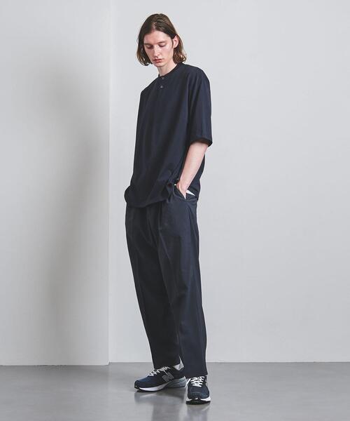 K ITO(ケーイトウ)の「<K ITO> グランパ Tシャツ(Tシャツ/カットソー・メンズ・ホワイト/ネイビー・1/2/3)」の4枚目の写真