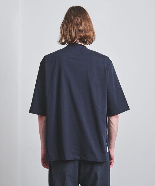 K ITO(ケーイトウ)の「<K ITO> グランパ Tシャツ(Tシャツ/カットソー・メンズ・ホワイト/ネイビー・1/2/3)」の8枚目の写真