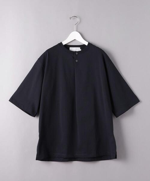 K ITO(ケーイトウ)の「<K ITO> グランパ Tシャツ(Tシャツ/カットソー・メンズ・ホワイト/ネイビー・1/2/3)」の9枚目の写真