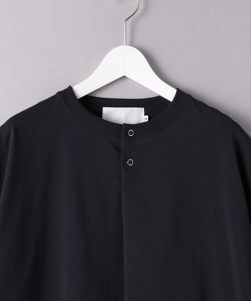 K ITO(ケーイトウ)の「<K ITO> グランパ Tシャツ(Tシャツ/カットソー・メンズ・ホワイト/ネイビー・1/2/3)」の11枚目の写真