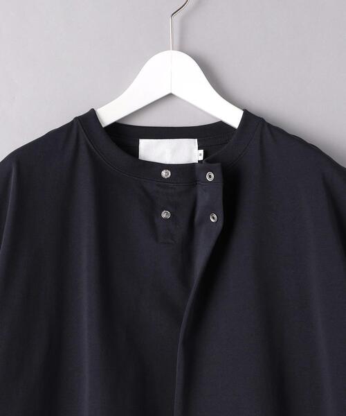 K ITO(ケーイトウ)の「<K ITO> グランパ Tシャツ(Tシャツ/カットソー・メンズ・ホワイト/ネイビー・1/2/3)」の12枚目の写真