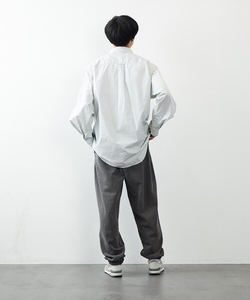 FREAK'S STORE（フリークスストア）の「FREAK'S STORE/フリークスストア ヘビーウェィト ピグメント パンツ/スウエットパンツ/ピグメント（スウェットパンツ・メンズ・チャコールグレー/ブルー/グリーン/アイボリー・SMALL/MEDIUM/LARGE）」の9枚目の写真