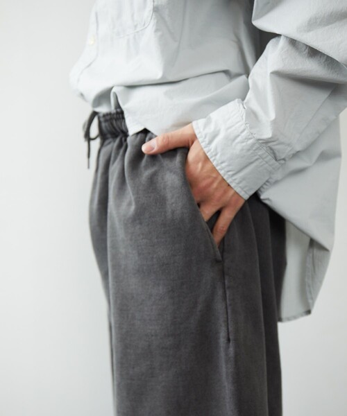 FREAK'S STORE（フリークスストア）の「FREAK'S STORE/フリークスストア ヘビーウェィト ピグメント パンツ/スウエットパンツ/ピグメント（スウェットパンツ・メンズ・チャコールグレー/ブルー/グリーン/アイボリー・SMALL/MEDIUM/LARGE）」の10枚目の写真