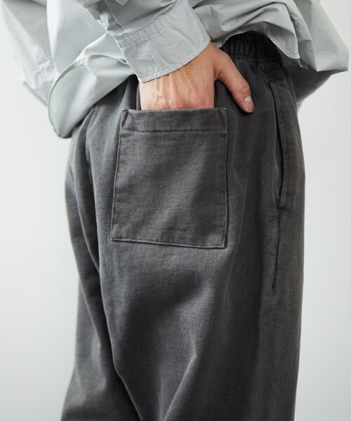 FREAK'S STORE（フリークスストア）の「FREAK'S STORE/フリークスストア ヘビーウェィト ピグメント パンツ/スウエットパンツ/ピグメント（スウェットパンツ・メンズ・チャコールグレー/ブルー/グリーン/アイボリー・SMALL/MEDIUM/LARGE）」の13枚目の写真