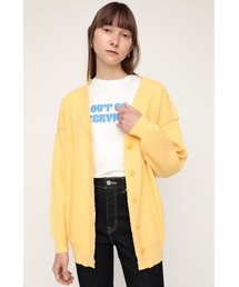 CRUSHED KNIT CD クラッシュ ニット カーディガン