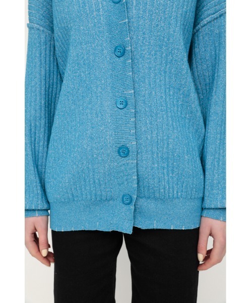 SLY（スライ）の「CRUSHED KNIT CD クラッシュ ニット カーディガン（カーディガン/ボレロ・レディース・アイボリー/ブルー/オレンジ系その他・FREE）」の20枚目の写真