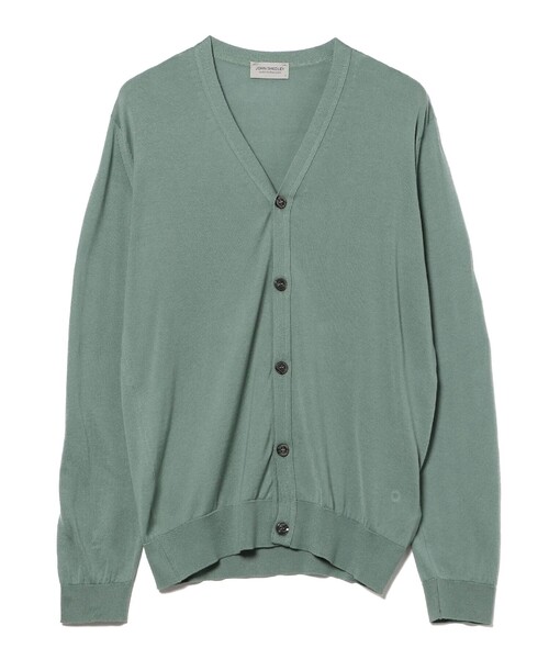 JOHN SMEDLEY(ジョンスメドレー)の「JOHN SMEDLEY × BEAMS F / 別注 WYATTI 30ゲージ カーディガン(カーディガン/ボレロ・メンズ・ブラウン系その他4/ブラック/ネイビー/ブルー系その他2/シルバー・MEDIUM/LARGE/SMALL)」の5枚目の写真