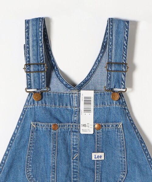 SHIPS any（シップス エニィ）の「Lee: オーバーオール 130cm 145cm <KIDS>（サロペット/オーバーオール・キッズ・ブルー/ナチュラル・130/145）」の4枚目の写真