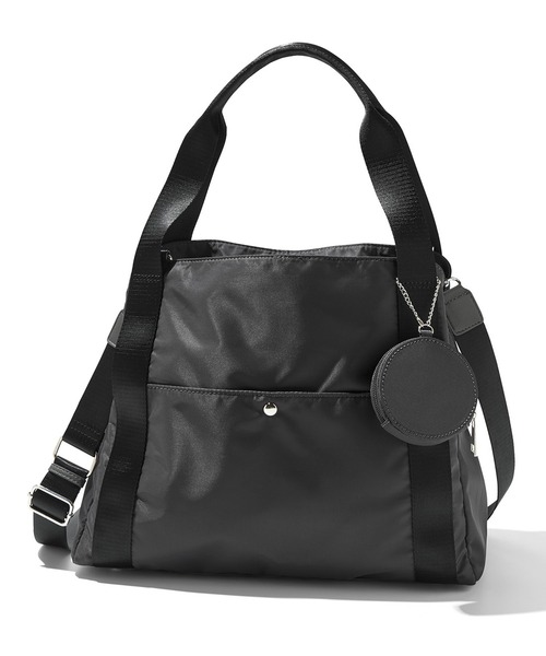 IEDIT(イディット)の「IEDIT ウェブマガジンmi-molletコラボ さらに軽量化!印象も軽やかにグレードアップした365日持ちたい撥水エブリデイバッグ〈グレー〉(トートバッグ・レディース・グレー・ONE SIZE)」の10枚目の写真