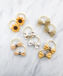 frangipani（フランジュパニ）の「スイートリボンヘアゴムセット（KIDS）（ヘアゴム）」