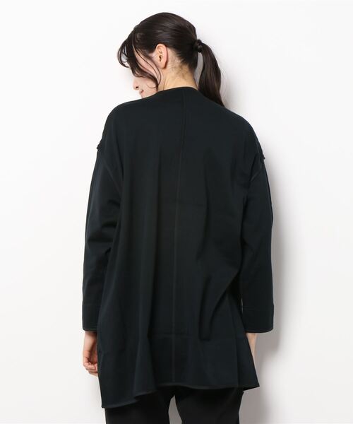 SIPULI（シプリ）の「[ULTIMA] Brushed オーバーサイズジャージーアウター（その他アウター・レディース・モスグリーン/ブラック・2）」の10枚目の写真