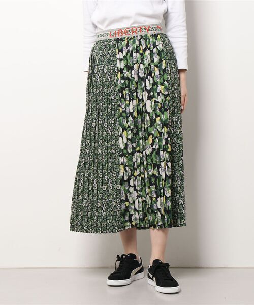 新品！PUMA プーマ レディース ペイズリー柄　スカート インナーパンツ付き 　黒　ゴルフ　テニス　Ｍ PUMA（プーマ）の「PUMAPUMAxLIBERTY AOPｽｶｰﾄ（スカート）」 - WEAR