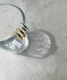 Pt(ピーティー) newボリュームミニフープピアス