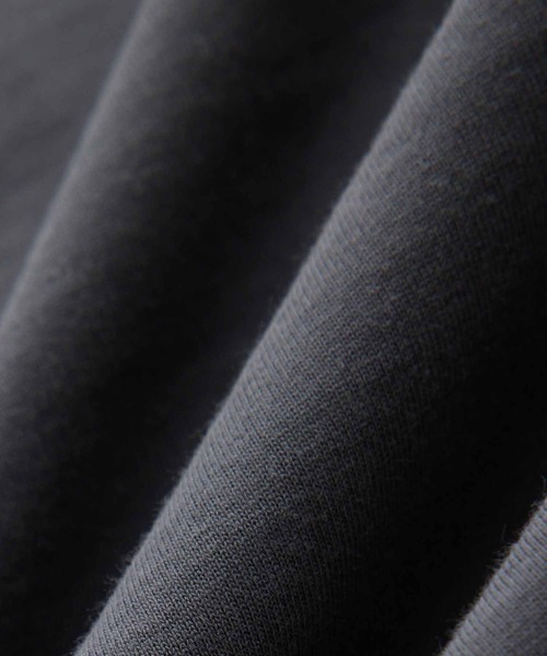 ADAM ET ROPE'(アダムエロペ)の「【Proof PLUS】高機能 ビッグシルエット 天竺 Tシャツ(Tシャツ/カットソー・メンズ・サックスブルー/オフホワイト/スミクロ・M/L)」の13枚目の写真