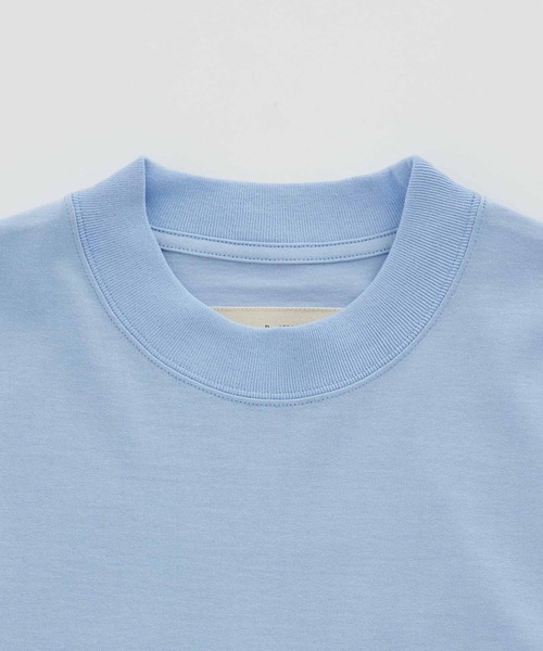 ADAM ET ROPE'(アダムエロペ)の「【Proof PLUS】高機能 ビッグシルエット 天竺 Tシャツ(Tシャツ/カットソー・メンズ・サックスブルー/オフホワイト/スミクロ・M/L)」の12枚目の写真