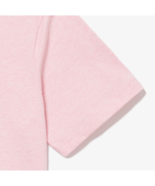 LACOSTE（ラコステ）の「スクリプトブランドネームロゴプリントTシャツ（Tシャツ/カットソー・メンズ・ホワイト/ブルー/ライトピンク/ヘザーグレー・4/2/3/5）」の14枚目の写真