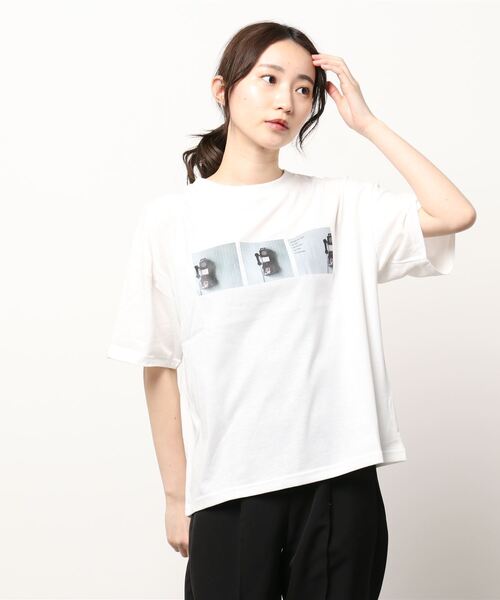 KOBE LETTUCE(コウベレタス)の「選べるプリント半袖Tシャツ(Tシャツ/カットソー・レディース・ブラック系1/ホワイト/ベージュ系1/ブラック/ベージュ系/ホワイト系/ブラック系/ベージュ/ホワイト系1・FREE)」の4枚目の写真
