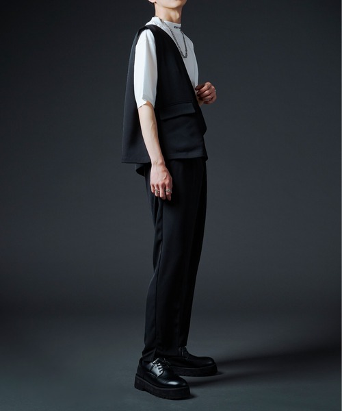 Ellno Loset（エルノロゼット）の「2PSET/ジレ・スラックス（ベスト・メンズ・ブラック/アイボリー/ロイヤルブルー・SMALL/MEDIUM/LARGE）」の20枚目の写真