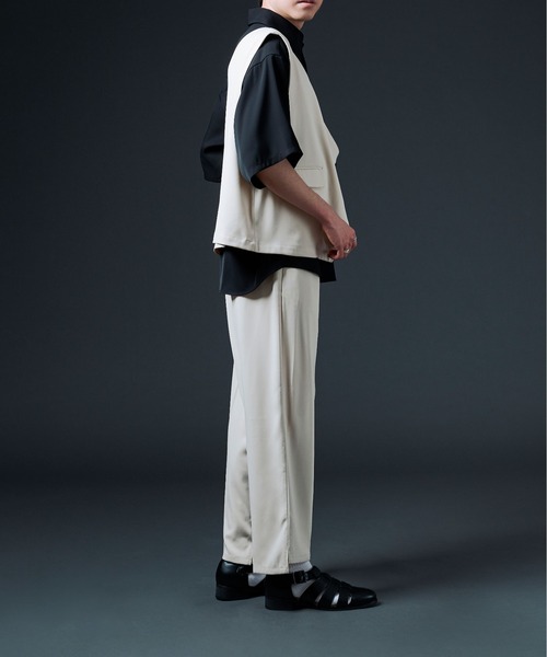 Ellno Loset（エルノロゼット）の「2PSET/ジレ・スラックス（ベスト・メンズ・ブラック/アイボリー/ロイヤルブルー・SMALL/MEDIUM/LARGE）」の15枚目の写真