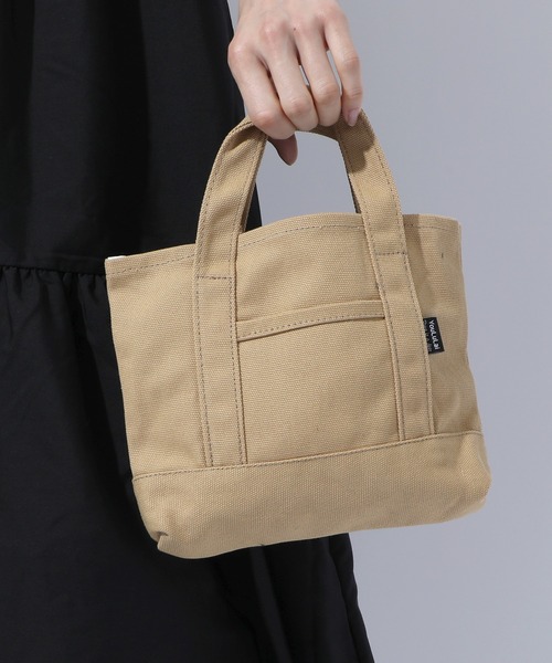 SETUP7（セットアップセブン）の「【SETUP7】ミニハンドランチトートKNF（トートバッグ・レディース・ベージュ/レッド/ブラック/ホワイト・FREE）」の3枚目の写真