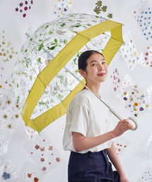 Wpc.（ダブリュピーシー）の「Wpc./ダブリュピーシー 雨傘 ビニール傘 [plantica×Wpc.]フラワーアンブレラ プラスティック PLV-018（長傘）」