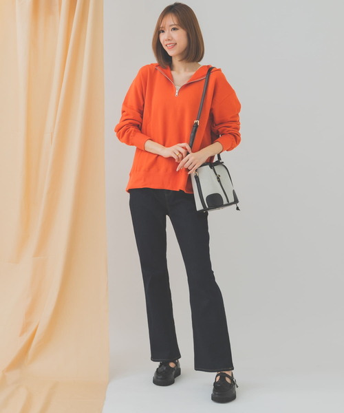 RODE SKO（ロデスコ）の「キャンバスコンビキンチャクショルダー（ショルダーバッグ・レディース・ブラック/キャメル・ONE）」の16枚目の写真