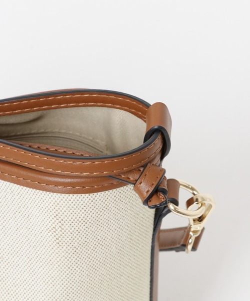 RODE SKO（ロデスコ）の「キャンバスコンビキンチャクショルダー（ショルダーバッグ・レディース・ブラック/キャメル・ONE）」の19枚目の写真