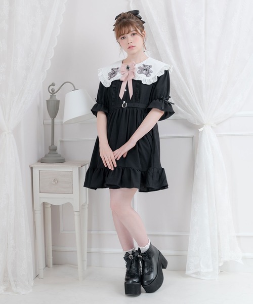 DearMyLove(ディアマイラブ)の「ビジューリボンタイクリップ(ベルト・レディース・ライトグレー/グリーン/ネイビー/ピンク/ブルー・FREE)」の10枚目の写真