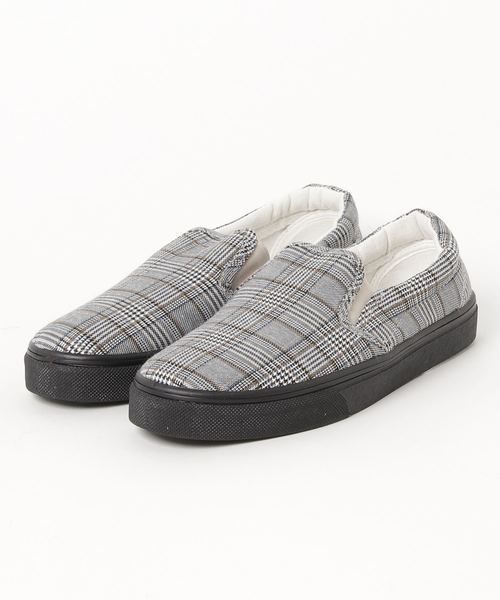 and it_（アンドイット）の「シンプル＆柄プリントスリッポンスニーカー（スリッポン・レディース・ホワイト/ブラック/ブラック×ブラック/グレー/ライトインディゴブルー/その他1/カモフラージュ/その他2/その他3/シルバー/ブラック系その他/その他4/その他5/その他6/その他7/その他8/その他9/その他11/その他10/ストライプ/ブラック系その他2/ネイビー/ベージュ/その他13・MEDIUM/LARGE/X-LARGE）」の18枚目の写真