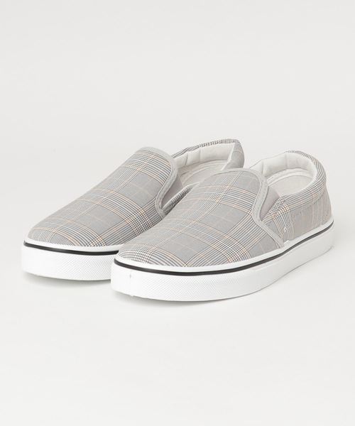 and it_（アンドイット）の「シンプル＆柄プリントスリッポンスニーカー（スリッポン・レディース・ホワイト/ブラック/ブラック×ブラック/グレー/ライトインディゴブルー/その他1/カモフラージュ/その他2/その他3/シルバー/ブラック系その他/その他4/その他5/その他6/その他7/その他8/その他9/その他11/その他10/ストライプ/ブラック系その他2/ネイビー/ベージュ/その他13・MEDIUM/LARGE/X-LARGE）」の21枚目の写真