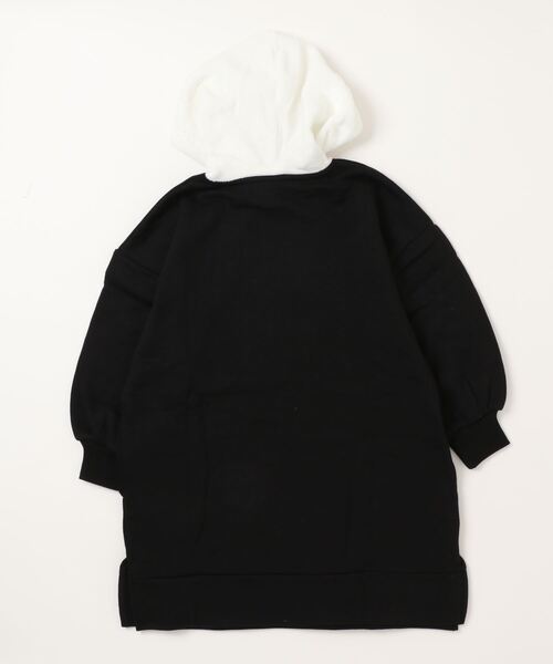 CONVERSE（コンバース）の「CONVERSE/コンバース　キッズ ワンピース（ワンピース・キッズ・サックスブルー/ブラック・130/140/150/160）」の3枚目の写真