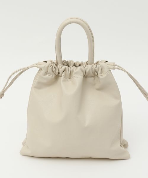 LOWRYS FARM（ローリーズファーム）の「３ＲＯＯＭキンチャクＢＡＧ　298733（ショルダーバッグ・レディース・アイボリー/ブラック/ピンク/ブルー・FREE）」の6枚目の写真