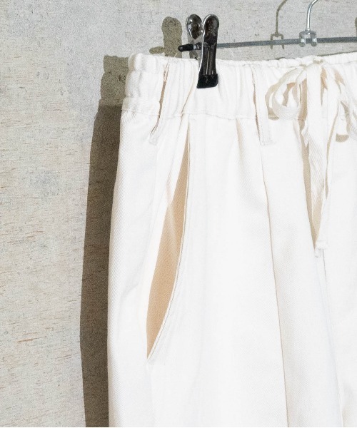 JOHN'S CLOSET（ジョンズクローゼット）の「【13】TCツイルワイドバルーンパンツ（その他パンツ・メンズ・ブラック/ベージュ/グリーン/アイボリー/ブラック系その他/ベージュ系その他/チェック・MEDIUM/LARGE/X-LARGE）」の8枚目の写真