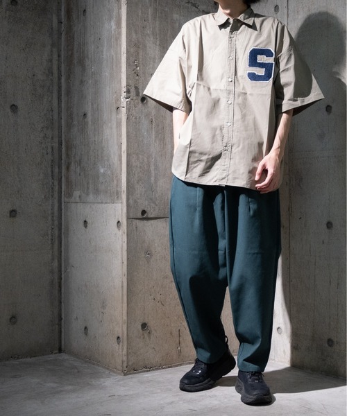 JOHN'S CLOSET（ジョンズクローゼット）の「【13】TCツイルワイドバルーンパンツ（その他パンツ・メンズ・ブラック/ベージュ/グリーン/アイボリー/ブラック系その他/ベージュ系その他/チェック・MEDIUM/LARGE/X-LARGE）」の15枚目の写真