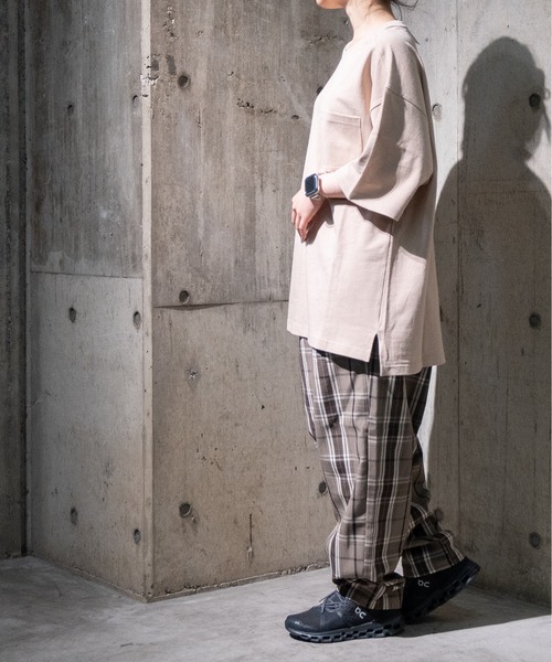 JOHN'S CLOSET（ジョンズクローゼット）の「【13】TCツイルワイドバルーンパンツ（その他パンツ・メンズ・ブラック/ベージュ/グリーン/アイボリー/ブラック系その他/ベージュ系その他/チェック・MEDIUM/LARGE/X-LARGE）」の13枚目の写真