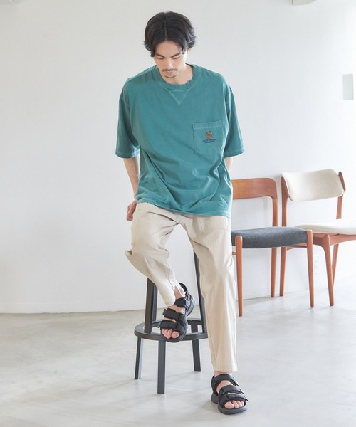 niko and...(ニコアンド)の「ストラップサンダル(サンダル・メンズ・ブラック/ベージュ/ネイビー・MEDIUM/LARGE)」の4枚目の写真