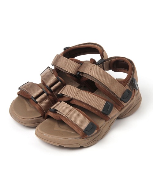 niko and...(ニコアンド)の「ストラップサンダル(サンダル・メンズ・ブラック/ベージュ/ネイビー・MEDIUM/LARGE)」の7枚目の写真