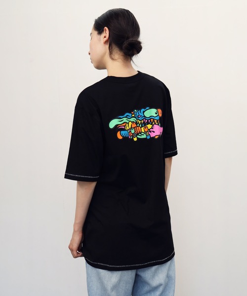 SANTA CRUZ(サンタクルーズ)の「SANTA CRUZ / サンタクルーズ Meek Slasher Fusion S/S Regular T-Shirt 半袖 クルーネック ロゴ Tシャツ(Tシャツ/カットソー・メンズ・ブラック/ヘザーグレー・MEDIUM/LARGE/X-LARGE)」の16枚目の写真