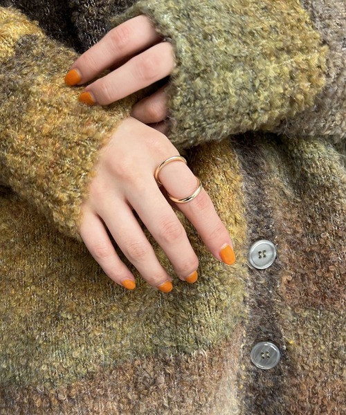 LOWRYS FARM(ローリーズファーム)の「1P*RING 125713(リング・レディース・その他1/その他2/その他3/オフホワイト/イエロー系その他/その他6/その他8/その他9/その他7・FREE)」の2枚目の写真