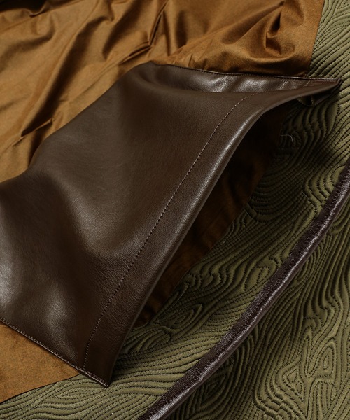 SASQUATCHfabrix.(サスクワァッチファブリックス)の「QUILTING HANTEN(その他トップス・メンズ・オリーブ/ブラック・M/L)」の9枚目の写真