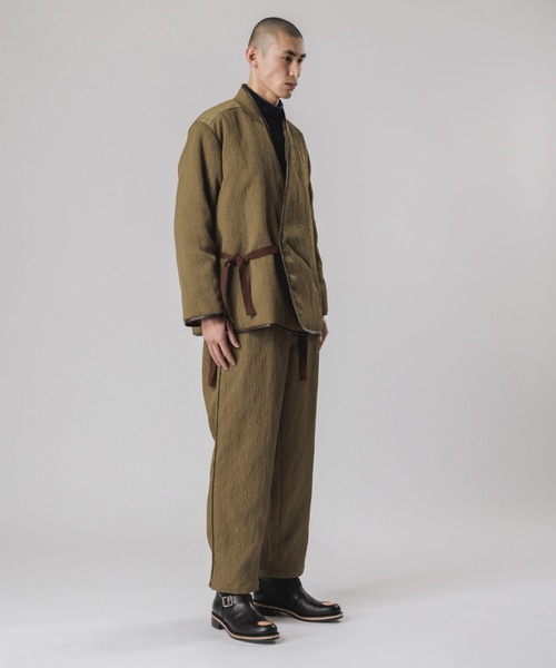SASQUATCHfabrix.(サスクワァッチファブリックス)の「QUILTING HANTEN(その他トップス・メンズ・オリーブ/ブラック・M/L)」の11枚目の写真