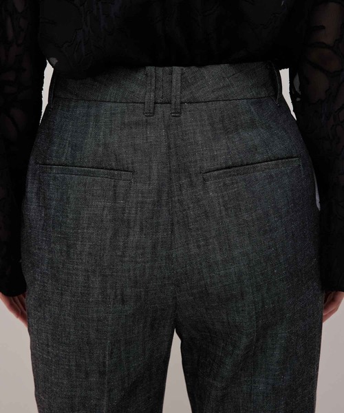 ROPE'（ロペ）の「【秋の新作】リアクティブデニムストレートパンツ（デニムパンツ・レディース・ブラック・36/38）」の11枚目の写真