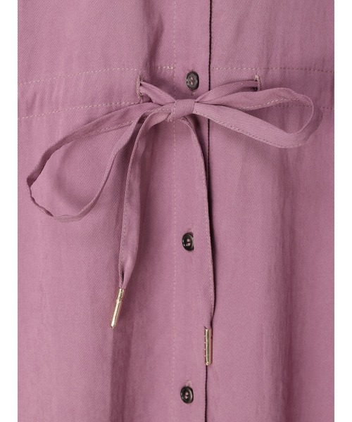 YECCA VECCA（イェッカヴェッカ）の「2way袖バルーンワンピース（ワンピース・レディース・ベージュ/パープル/カーキ/オレンジ・FREE）」の15枚目の写真