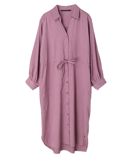 YECCA VECCA（イェッカヴェッカ）の「2way袖バルーンワンピース（ワンピース・レディース・ベージュ/パープル/カーキ/オレンジ・FREE）」の12枚目の写真