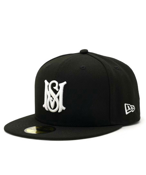 New Era 59FIFTY キャップ 黒 7 1/4 NEW ERA（ニューエラ）の「NEW ERA x MFC STORE 59FIFTY MS LOGO