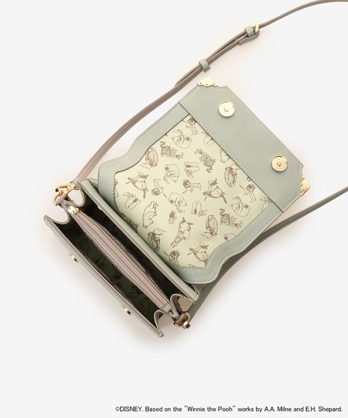 Samantha Thavasa（サマンサタバサ）の「「くまのプーさんコレクション」 ショルダーバッグ（ショルダーバッグ・レディース・ミント/ベージュ・FREE）」の4枚目の写真