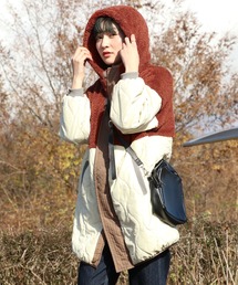 キルト×ボア切替JK