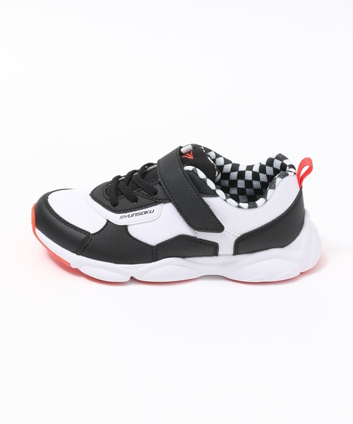 GLOBAL WORK(グローバルワーク)の「瞬足/配色スニーカー/277904(スニーカー・キッズ・ブラック/ホワイト/ライトベージュ/ライトパープル/ライトピンク・21cm/17cm/18cm/22cm/20cm/19cm)」の7枚目の写真