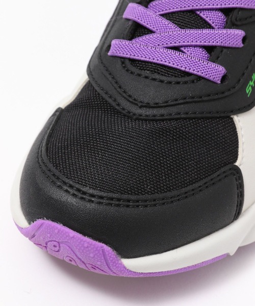 GLOBAL WORK(グローバルワーク)の「瞬足/配色スニーカー/277904(スニーカー・キッズ・ブラック/ホワイト/ライトベージュ/ライトパープル/ライトピンク・21cm/17cm/18cm/22cm/20cm/19cm)」の8枚目の写真